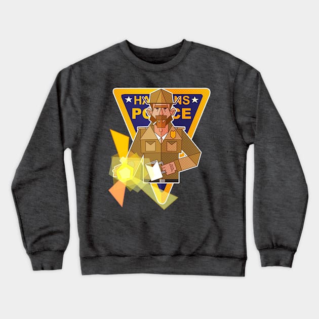 Hawkins Police Crewneck Sweatshirt by PinkInDetroit